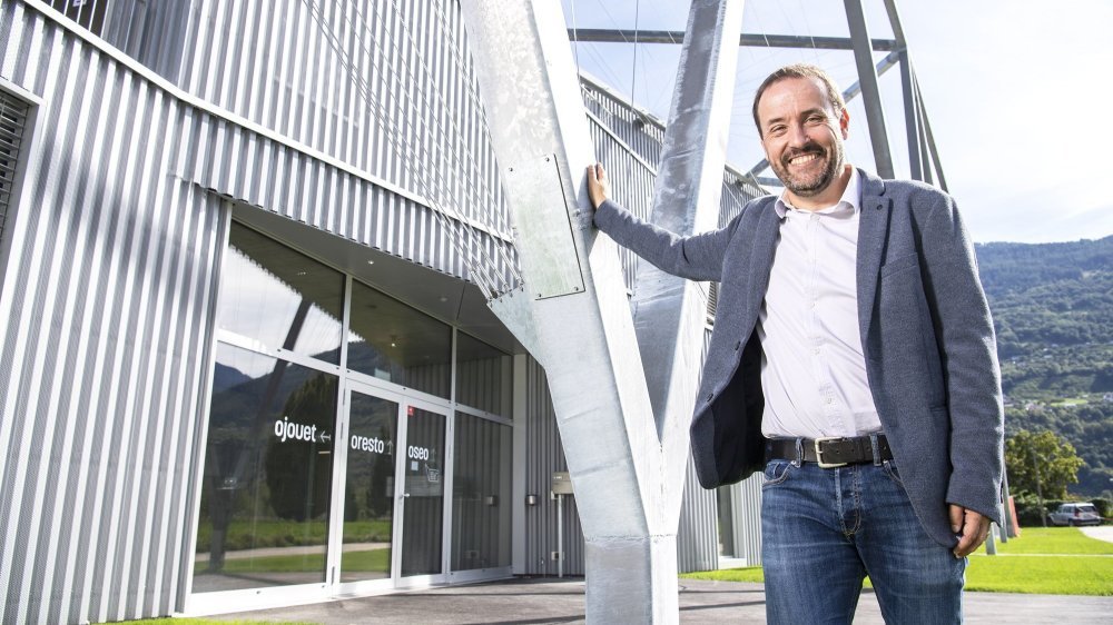 Avec ses 4000 mètres carrés de surface, le nouveau bâtiment de l’OSEO accueille 80 collaborateurs et 250 personnes par jour. © Héloïse Maret